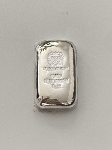 Silberbarren germania mint - silberbarren,