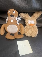 Keinohrhase & Zweiohrkücken Plüschtier Stofftier 20cm SET 2 guter Zustand 11