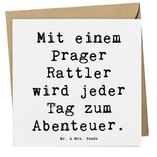 Deluxe Karte Spruch Prager