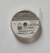 Stahlgoldlot Nr. 80 M-1