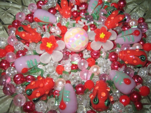 Glasperle mix 143g indische - 143g,