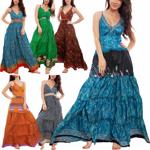 Damen kleid lang ethno - damen, ibiza