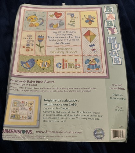 Dimensions patchwork baby - patchwork,