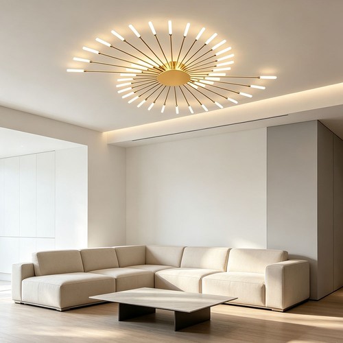Modern led kronleuchter 128cm - modern,