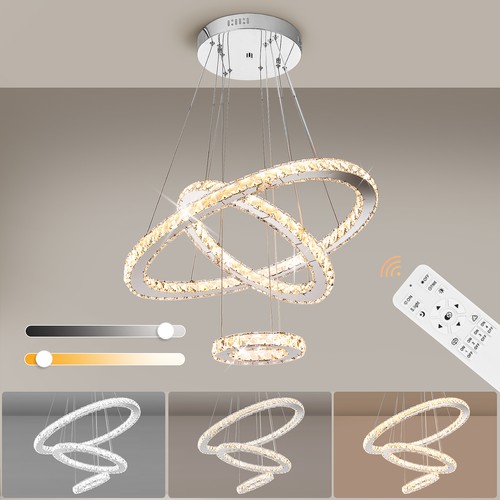 Led deckenleuchte kristall - deckenleuchte,