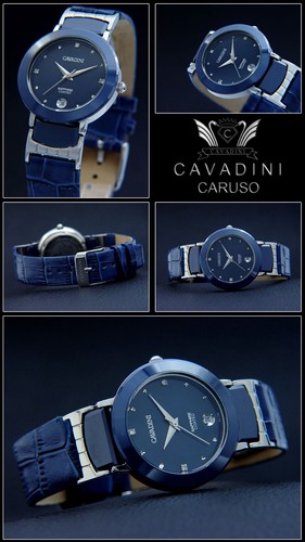 Cavadini designer damenuhr - designer, mit