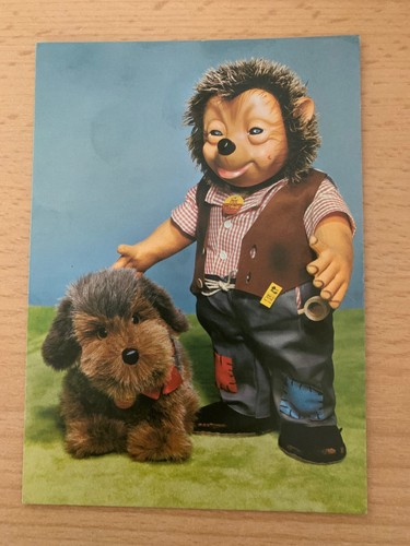 Alte steiff postkarte - -,