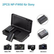 2X 1300mAh NP-FW50