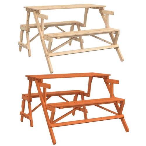 Picknicktisch mit - 2-in-1,
