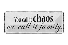 mrdeco Metall Schild 27x10cm