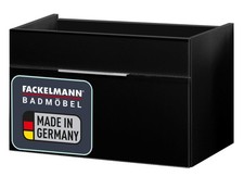 Fackelmann KARA Waschtischunterschrank eine Schublade Anthrazit Made in Germany