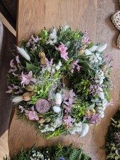 Kranz DEKO Rosa Weiß pink