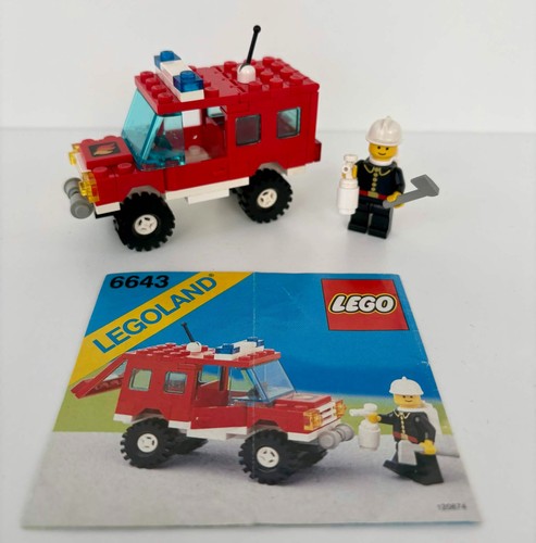 Lego system town - 6643, fire