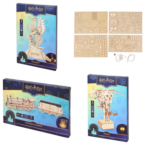Harry potter holzpuzzle - potter, 3d-holzpuzzle