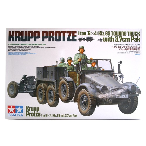 Tamiya krupp protze - tamiya, kfz.69