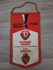 SG Dynamo Dresden Wimpel - Saison 1988/89 UEFA-Cup 2. Runde