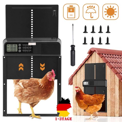 Elektrisch hühnerklappe - elektrisch,