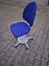 Moll Maximo Forte Schreibtischstuhl - Bezüge in Blau gebraucht und Zubehör