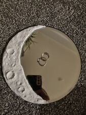 Spiegel Mond Gips Handarbeit