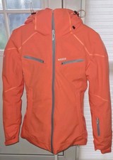 Decathlon Wedze Winterjacke Skijacke Gr S orange apricot Koralle kurz getragen 