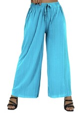 Damen Plissee Marlene Hose