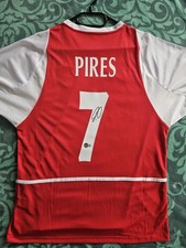 Arsenal London Pires Autogramm