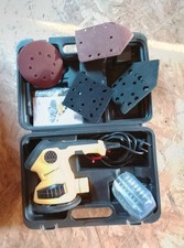 PowerPlus Schwingschleifer im Koffer komplett mit Zubehört Defekt