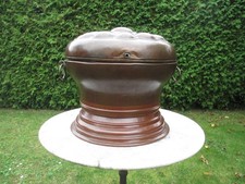 Kupferkessel mit Deckel,  1924, Handarbeit