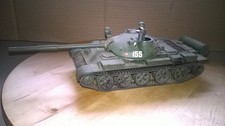 1:35 Modell Gebaut evtl Bastelschrott ?? T-55A der NVA mit Besatzung  #19#