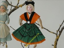 alter Watte Weihnachtsschmuck –Christbaumschmuck, Krepppapier , 5D260-1