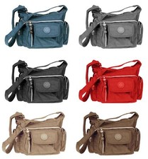 Damenhandtasche Schultertasche Tasche Umhängetasche Canvas Shopper Crossover Bag