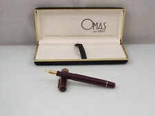 Omas Extra Paragon Füller Füllfederhalter Rot Bordeauxrot mit Etui