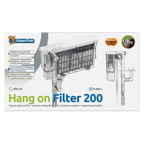 Superfish hang filter 200 - superfish, on