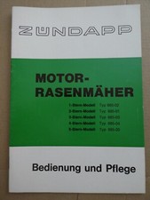 ZÜNDAPP Rasenmäher STERN