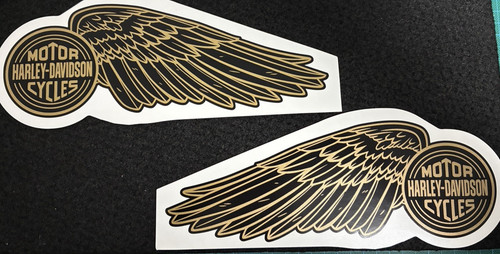 Harley davidson vintage wing - harley,