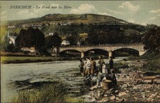 Ak Diekirch Luxemburg, Brücke