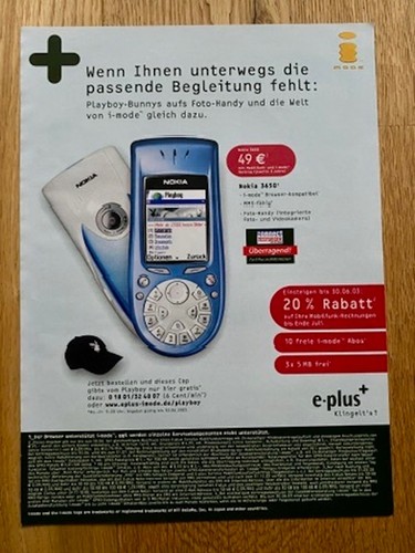 Plus nokia 3650 - e-plus, handy