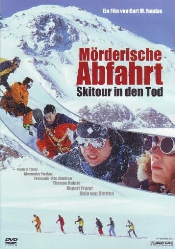 Mörderische abfahrt skitour - abfahrt,