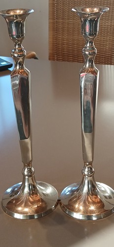 Paar kerzenständer art deco - kerzenständer,