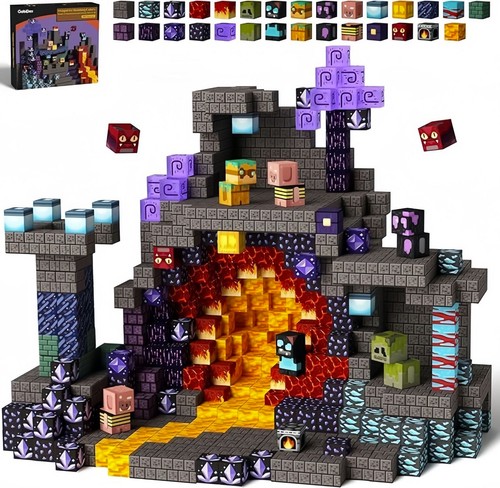 100x magnetische minecraft - 100x,