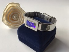 STORM SURGE CURVEX BLUE Uhr Damen Armbanduhr Modell 25581 Edelstahl blau TOP