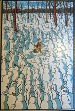 Calvin & Hobbes Snow Zombie