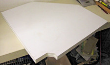 Heimwerker Einlage für Eck-Küchenschrank -Maße: 56,2cm*56,4cm*1,5cm/Schräge:40cm