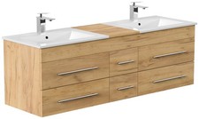 Badmöbel Waschplatz "Nero XL"