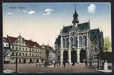 Ansichtskarte erfurt blick - ansichtskarte,