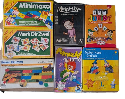 Gesellschaftsspiel sammlung - 7x,