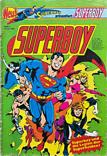 Ehapa superboy heft januar - superboy, 1