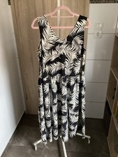 Sommerkleid Schwarz/Weiß
