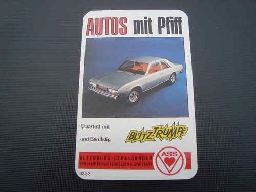 Ass quartett autos mit - quartett,