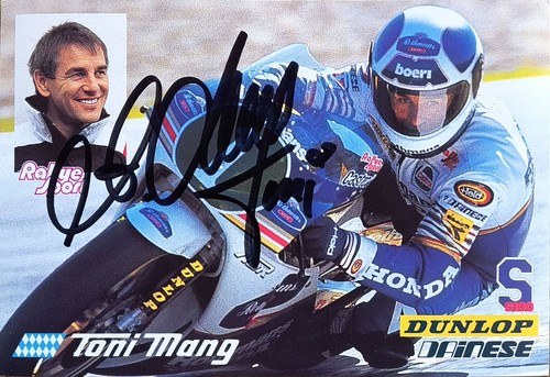 Toni mang signierte - toni,